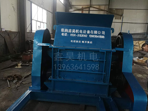 三軸兩破碎煤機